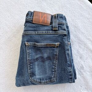 Nudie Jeans Men's Indigo Slim Denim SZ 30 Organic Cotton Y2K Streatwear